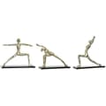 Miniatyrbild 1 av 2: Dekorativa figurer - HEMINREDNING - Dkd Heminredning - MDF trä - Set med 3 - Yoga - Flerfärgad