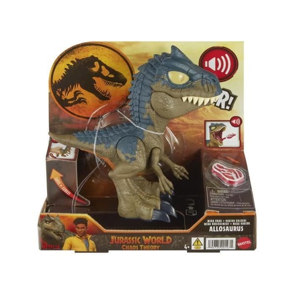 Jurassic World: Chomp-Allosaurus Mega Roar dinosauriefigur HVB45