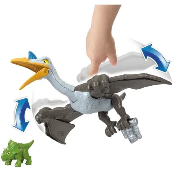 Fisher-Price Imaginext-Jurassic World-Quetzalcoatlus Fladdermöss Vingar-Låda HML44