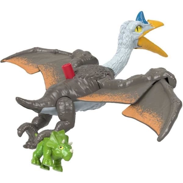 Fisher-Price Imaginext-Jurassic World-Quetzalcoatlus Fladdermöss Vingar-Låda HML44