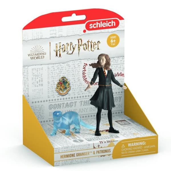 Hermione och hennes patronus-figurer, Schleich 42681 Harry Potter, För barn från 6 år