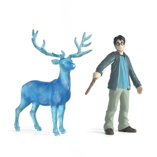 Harry Potter-figurer och patronus, Schleich 42680 Harry Potter, För barn från 6 år