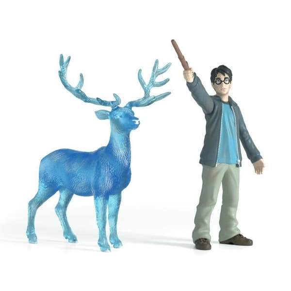 Harry Potter-figurer och patronus, Schleich 42680 Harry Potter, För barn från 6 år