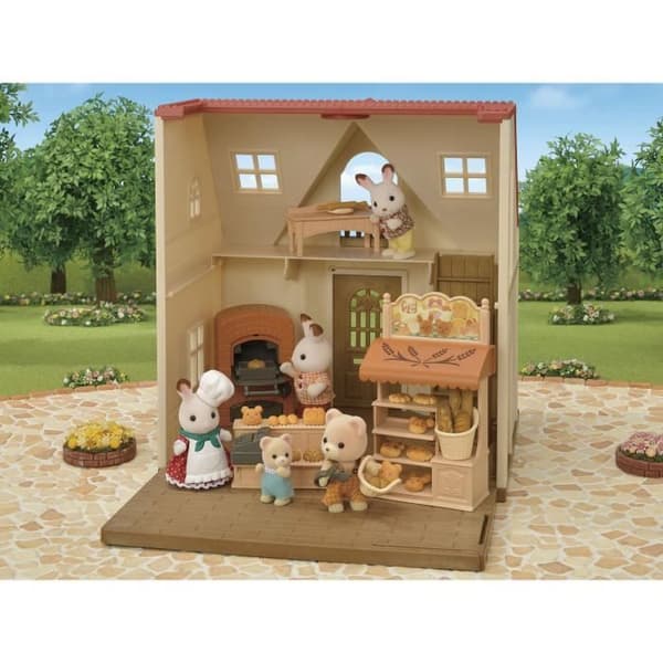 SYLVANIAN FAMILIES - Bagerisetet till Cosy Cottage - Barnleksak