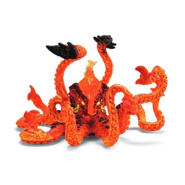 Schleich 70826 Eldrador Creatures Lavablæksprutte vs. Iskryb Duo Figurer til Børn fra 6 år