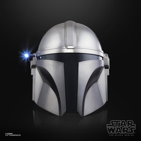 Mandalorian elektronisk hjelm, premium cosplayhjelm, alder 14+, Star Wars: The Black Series
