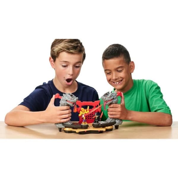 Ninja Fury Battle Arena - MOOSE TOYS - AKEDO - Kamp med figurer, controllere og lydeffekter