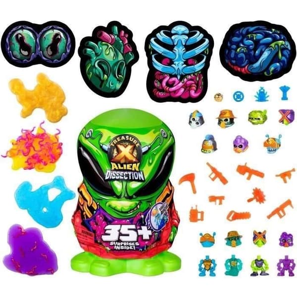 Miniaturefigurer - MOOSE TOYS - Mega Alien Dissection - Treasure X