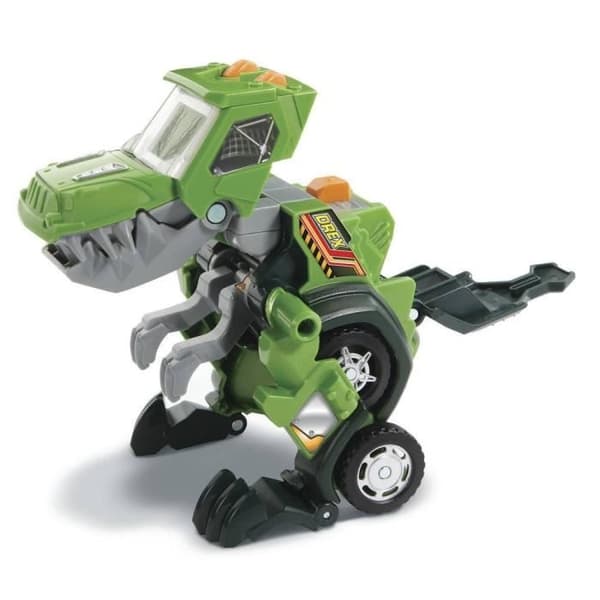 VTECH - Switch & Go Dinos - Drex, Super T-Rex (Jeep) - Interaktiv T-Rex som förvandlas till en terrängjeep