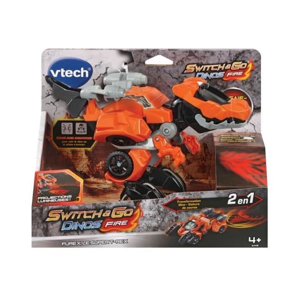VTECH - Switch & Go Dinosaurs Fire - Furex, Super T-Rexen