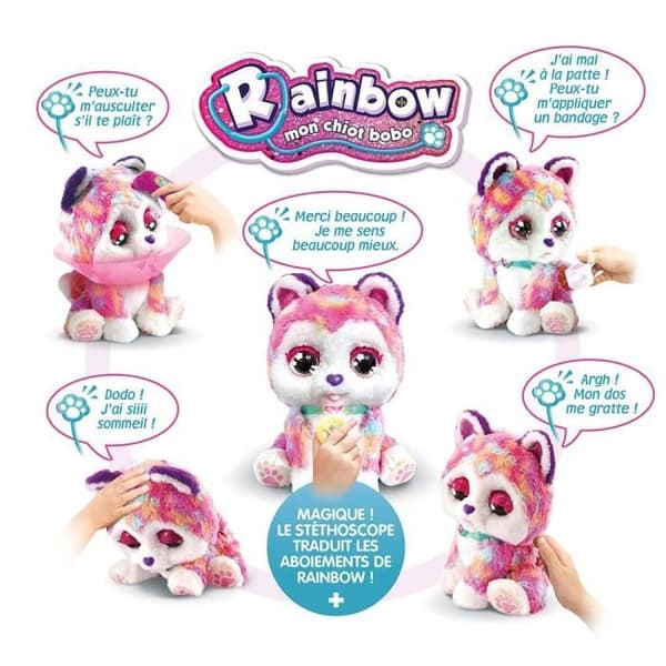 VTECH - Regnbue, Min Bobo Hvalp