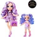 Miniatyrbillede 4 af 5: Rainbow High Littles - 15 cm dukke + kæledyr - lilla - fra 4 år