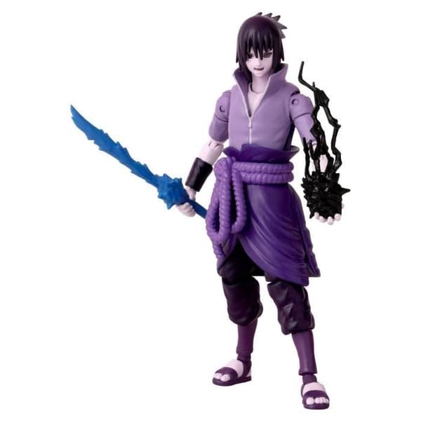 Anime Heroes Figur 17 cm Sasuke Uchiha Rinnegan/Mangekyo Sharingan - BANDAI Naruto Shippuden