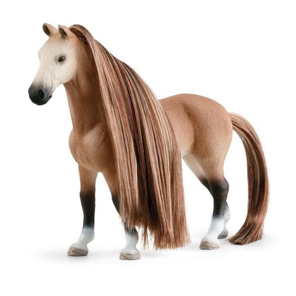 Schleich Sofian kaunottarien kauneushoitolan talli trimmaustarvikkeilla ja Schleich-hevoshahmoilla - 99-osainen leikkisetti