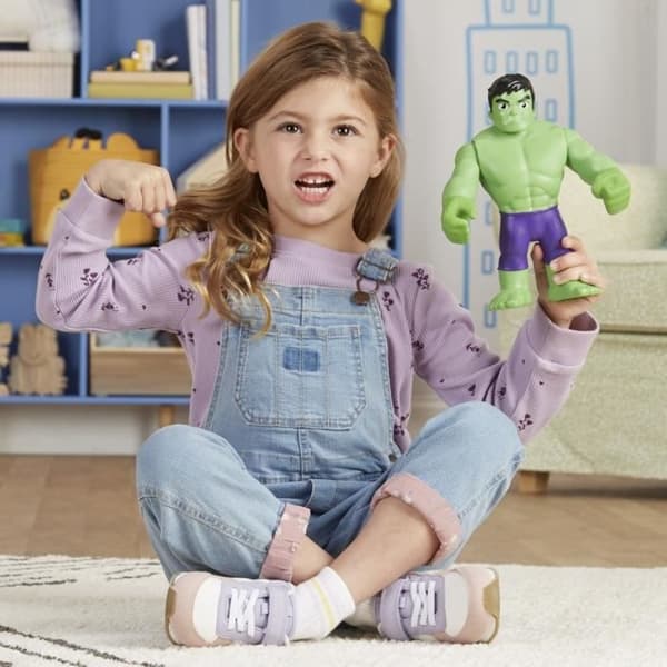 22,5 cm kæmpe Hulk-figur - Marvel Spidey og hans fantastiske venner - HASBRO