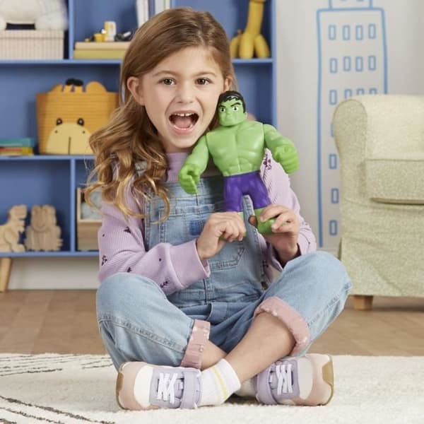 22,5 cm kæmpe Hulk-figur - Marvel Spidey og hans fantastiske venner - HASBRO