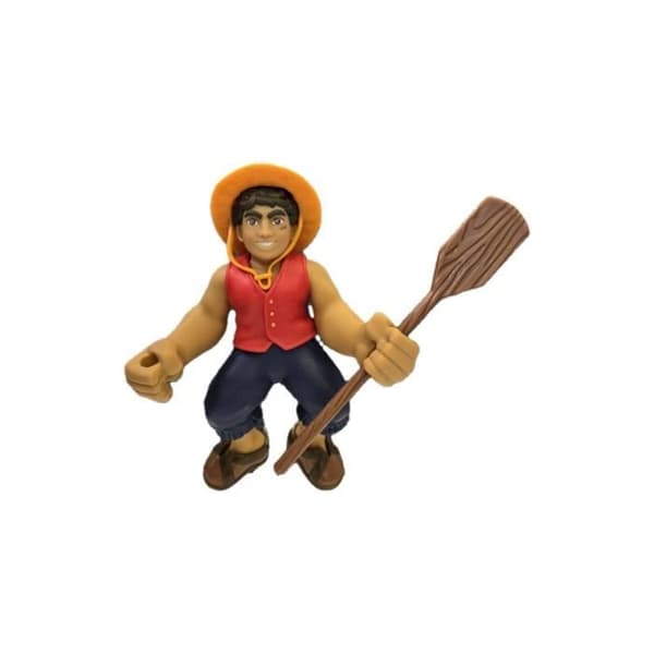 Ultragoo Luffy 17cm - HERoE OF GOO JIT ZU - ONE PIECE - Strækbar figur med tilbehør