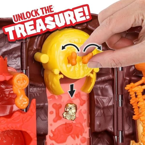 Hahmot - MOOSE TOYS - Skull Islandin tulivuoren tyrmäys - Treasure X