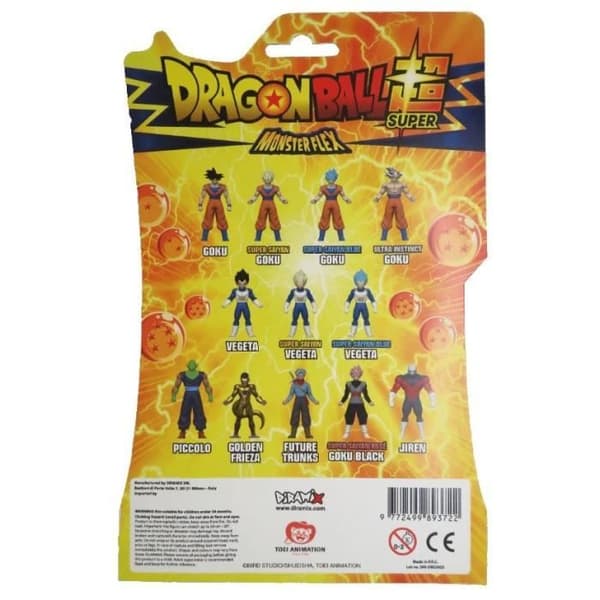 Dragon Ball Stretch Figur - Monster Flex - Tilfældig Model - SILVERLIT