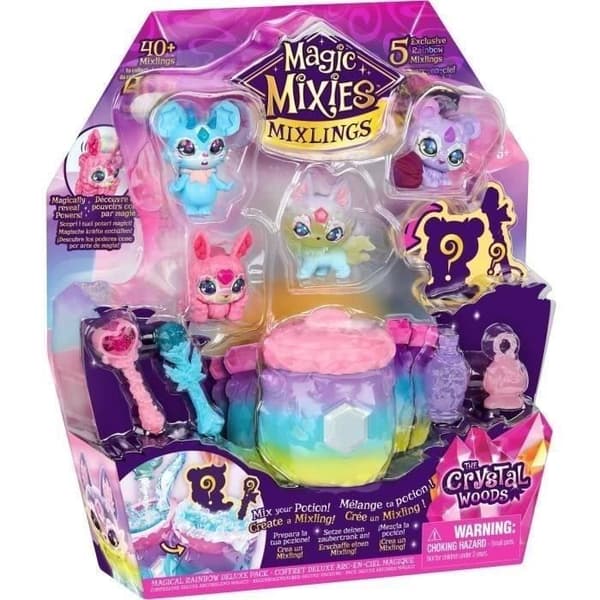 Pakke med 5 små mystiske ledsagere - Mixlings S3 - Moose Toys