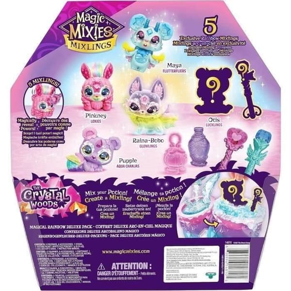 Pakke med 5 små mystiske ledsagere - Mixlings S3 - Moose Toys