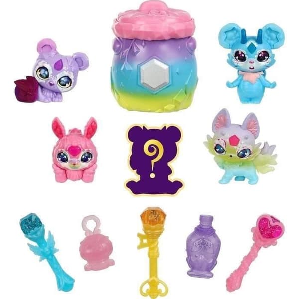 Pakke med 5 små mystiske ledsagere - Mixlings S3 - Moose Toys
