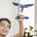 Miniatyrbillede 5 af 6: Captain America Flight Controls-figur, Marvel Epic Hero-serien Captain America: Fagre nye verden, 4 år