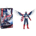 Miniatyrbillede 1 af 5: Captain America Figur 30 cm Deluxe, Marvel Studios Captain America Fagre Nye Verden