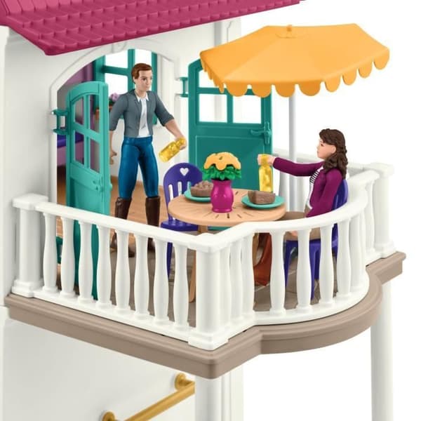 Lakeside Large Equestrian Center Box, SCHLEICH 42706, Hästklubb, Från 4 år