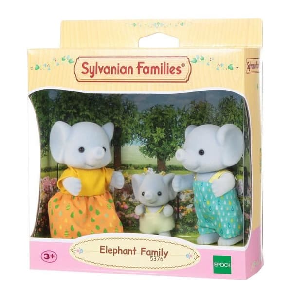 SYLVANIAN FAMILIES - 5376 - Elefantfamilie - Familier