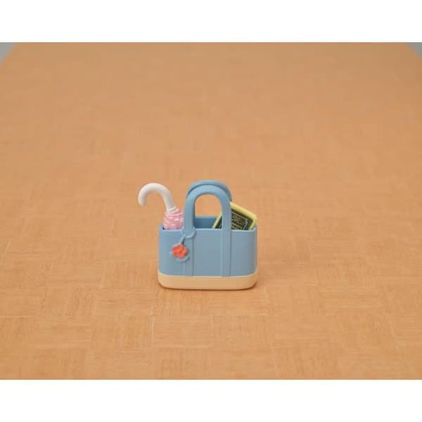 Miniaturefigur - Snekaninmor og hendes weekendkuffert - SYLVANIAN FAMILIES