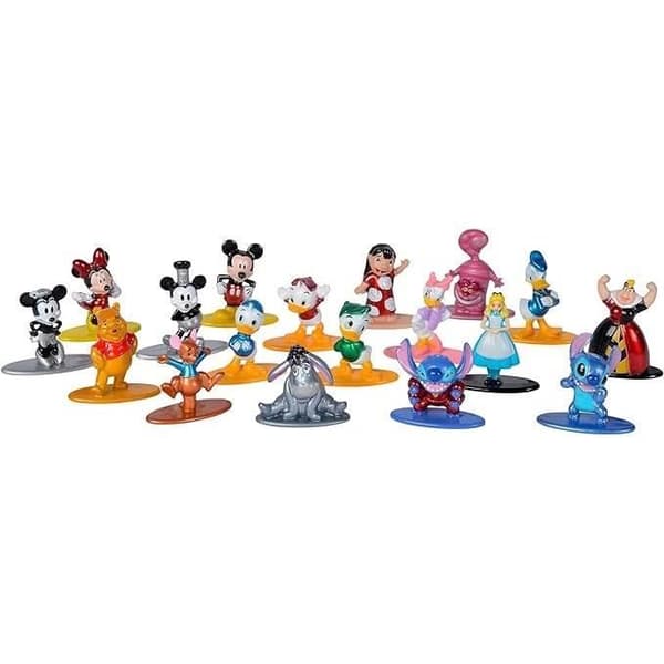 Disney Figur - 18 dele - Metal - 4 cm