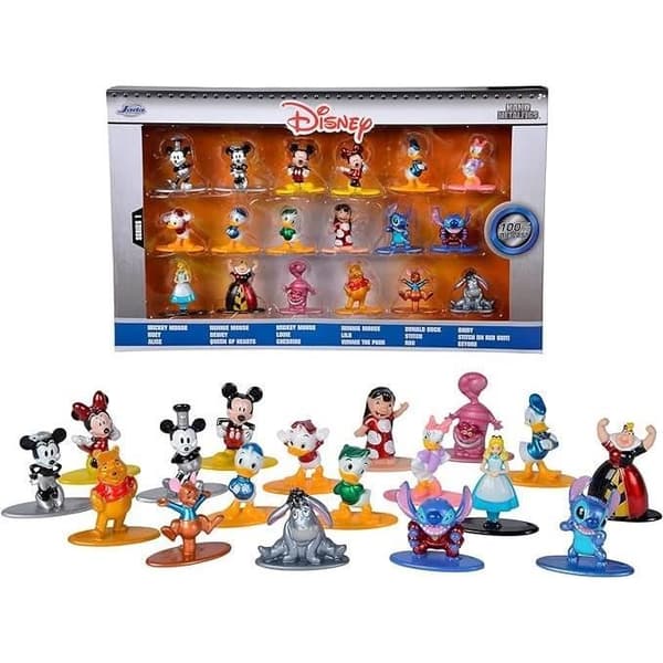 Disney Figur - 18 dele - Metal - 4 cm