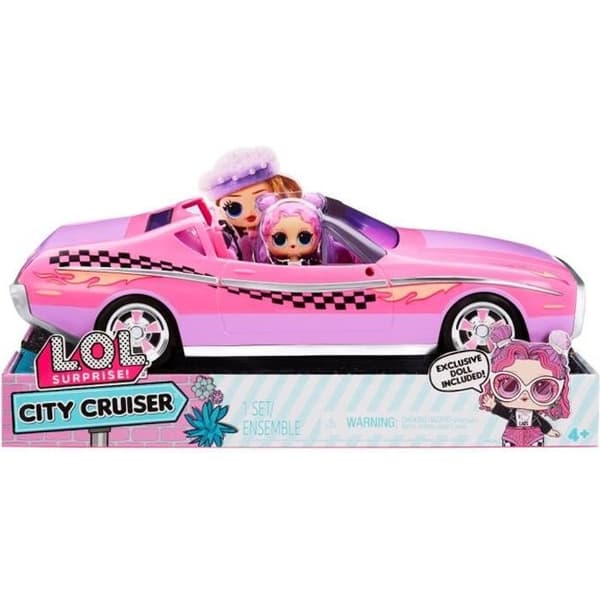 LOL Surprise City Cruiser Vehicle - Innehåller 1 exklusiv docka