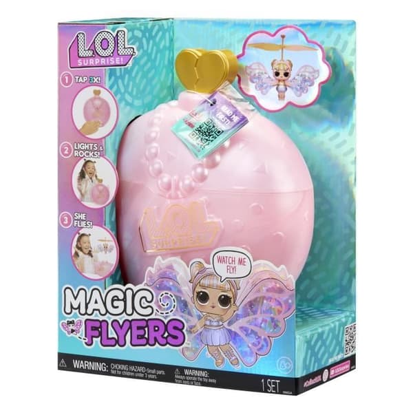 Mini Flygande Docka - LOL ÖVERRASKNING! - Modell 2 - Rosa - Unisex - Från 6 år