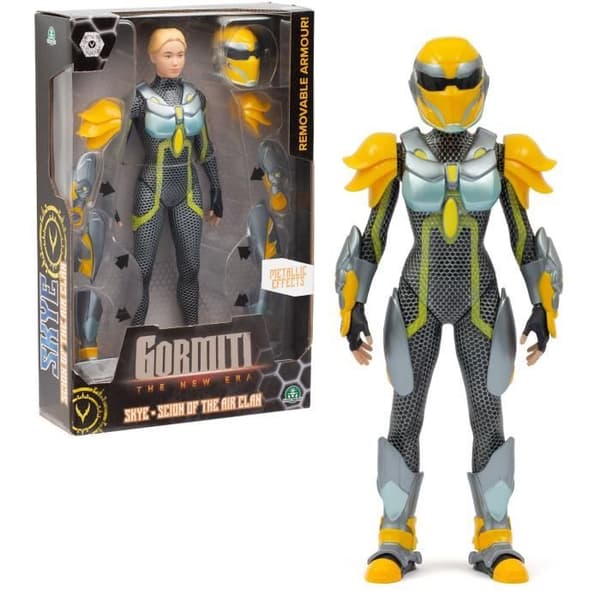 Ledad figur - GORMITI - Scion med luftmodell rustning - 27 cm - från 4 år - GRV033