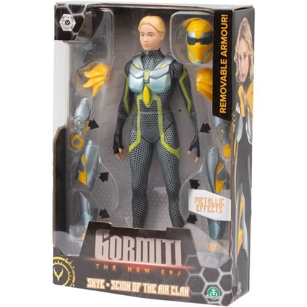 Ledad figur - GORMITI - Scion med luftmodell rustning - 27 cm - från 4 år - GRV033