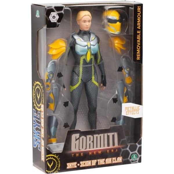 Ledad figur - GORMITI - Scion med luftmodell rustning - 27 cm - från 4 år - GRV033