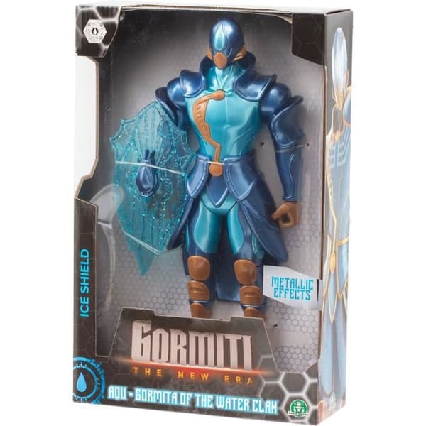 Leddelt figur - GORMITI - Gormiti med våben Vandmodel - 27 cm - fra 4 år - GRV064