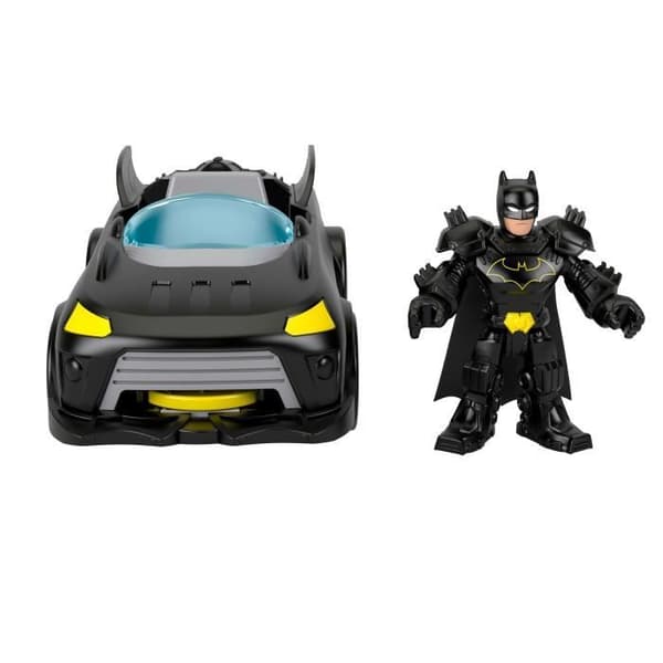 DCSF Deluxe Batman-fordon - 3 år+ JFJ68 Mattel