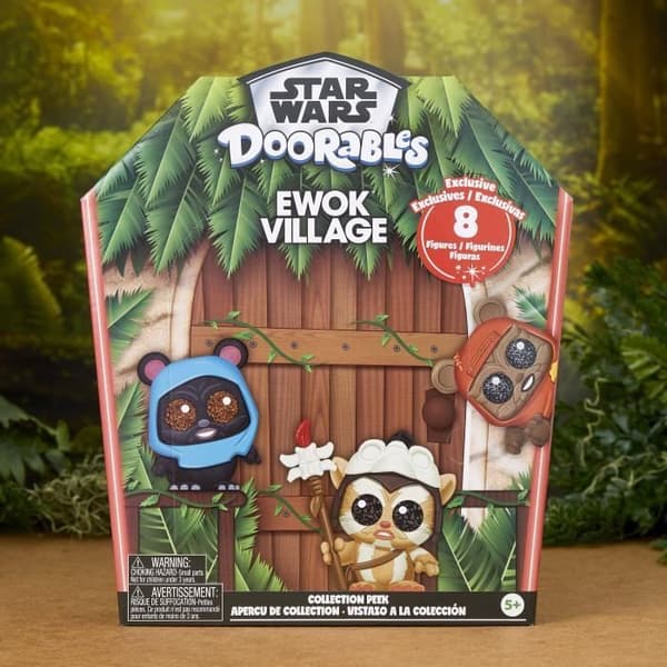 Samlarfigurer - STAR WARS - Ewok Collector's Box - 8 exklusiva figurer, från 5 år