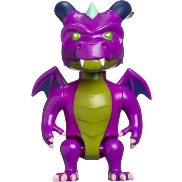 Leddelt figur - BANDAI - Stumble Guys - Dusk Dragon - 11 cm - Med klistermærker