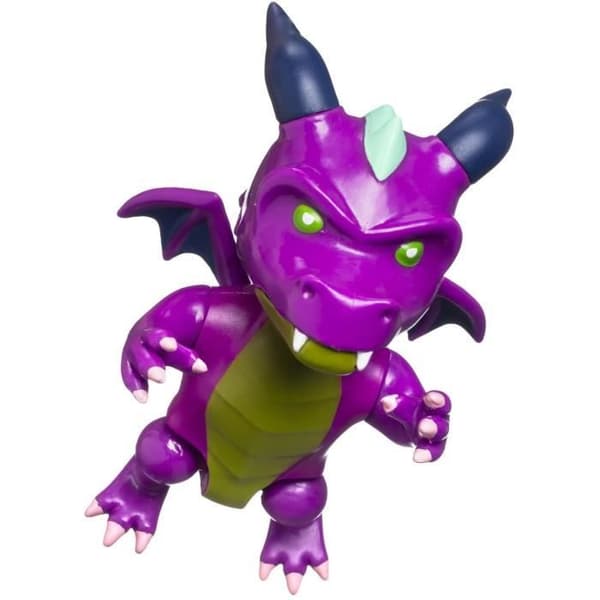 Leddelt figur - BANDAI - Stumble Guys - Dusk Dragon - 11 cm - Med klistermærker