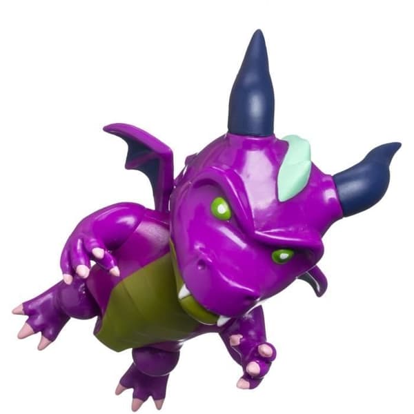 Leddelt figur - BANDAI - Stumble Guys - Dusk Dragon - 11 cm - Med klistermærker