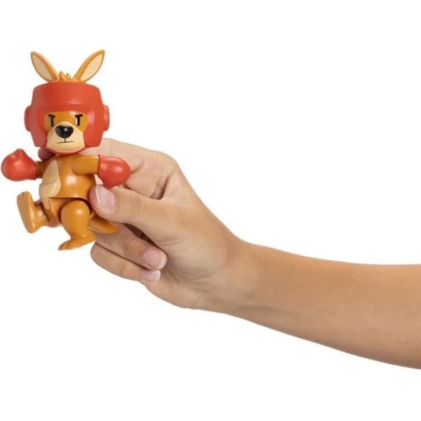 Leddelt figur - BANDAI - Stumble Guys - Boxing Roo - 11 cm - Med klistermærker
