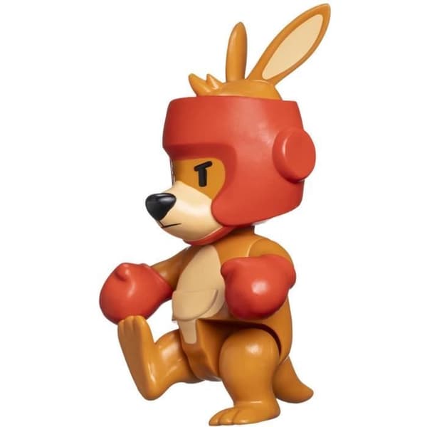 Leddelt figur - BANDAI - Stumble Guys - Boxing Roo - 11 cm - Med klistermærker