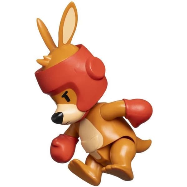 Leddelt figur - BANDAI - Stumble Guys - Boxing Roo - 11 cm - Med klistermærker