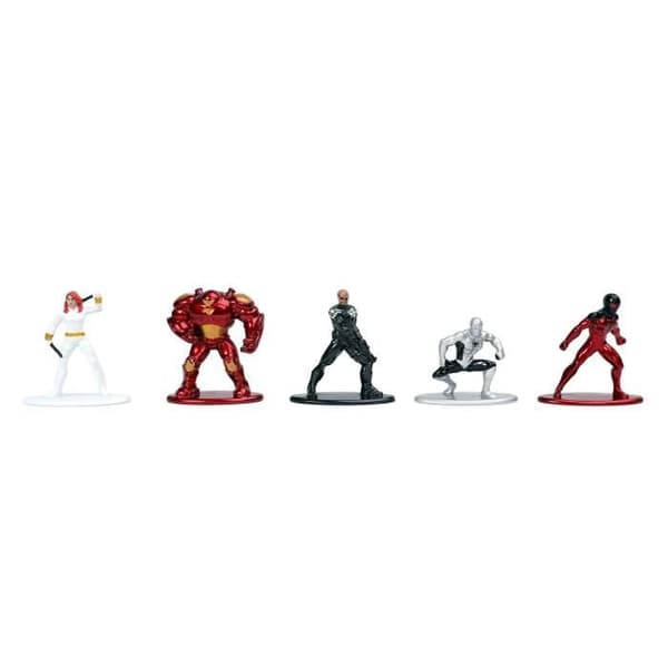 Marvel Figurer - SIMBA.DICKIE.GROUP - Æske med 20 - Metal - 4 cm