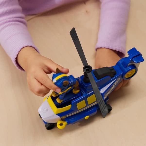 SNURRA MÄSTERFORDON + CHASE AIR RÄDDNINGSFIGUR PAW Patrol