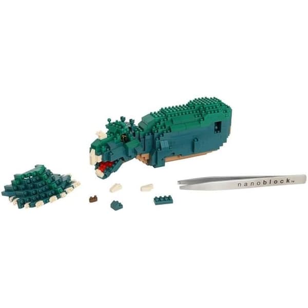 Klossfigur - BANDAI - NANOBLOCK - Triceratops Deluxe - 930 bitar